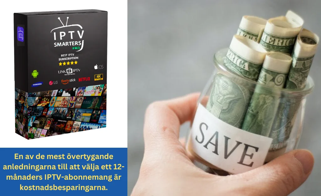 12 månaders IPTV abonnemang